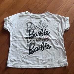 Barbie x UNIQLO Girls Pendant T Shirt Size 9/10